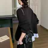 2025新款！数据好！针织条纹拼接套装两件套131-7130P185K278，商品下架区，浙宝131