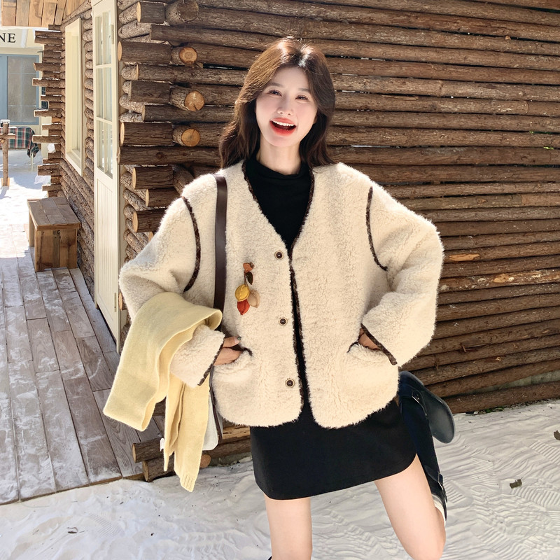 现货新款皮毛一体外套131-7551P185K278,女装棉衣/棉服,浙宝131