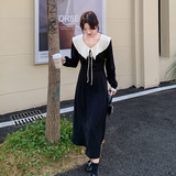 现货!!!拼接撞色连衣裙131-7023P135K198，商品下架区，浙宝131