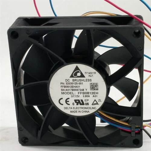 议价80258CM12V0.80A四线PWM温控大风量服务器风扇FFB0812EH