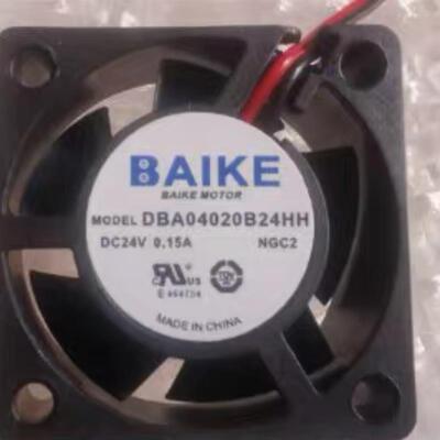 议价全新BAIKEDBA04020B24HH40204CM24V0.15A静音变频器风扇