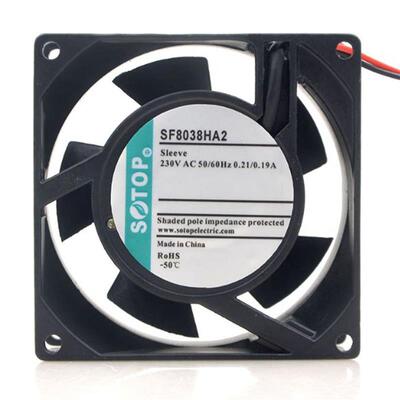 议价全新SOTOPSF8038HA2HA1230V0.21/0.19A8CM轴流风机散热风扇
