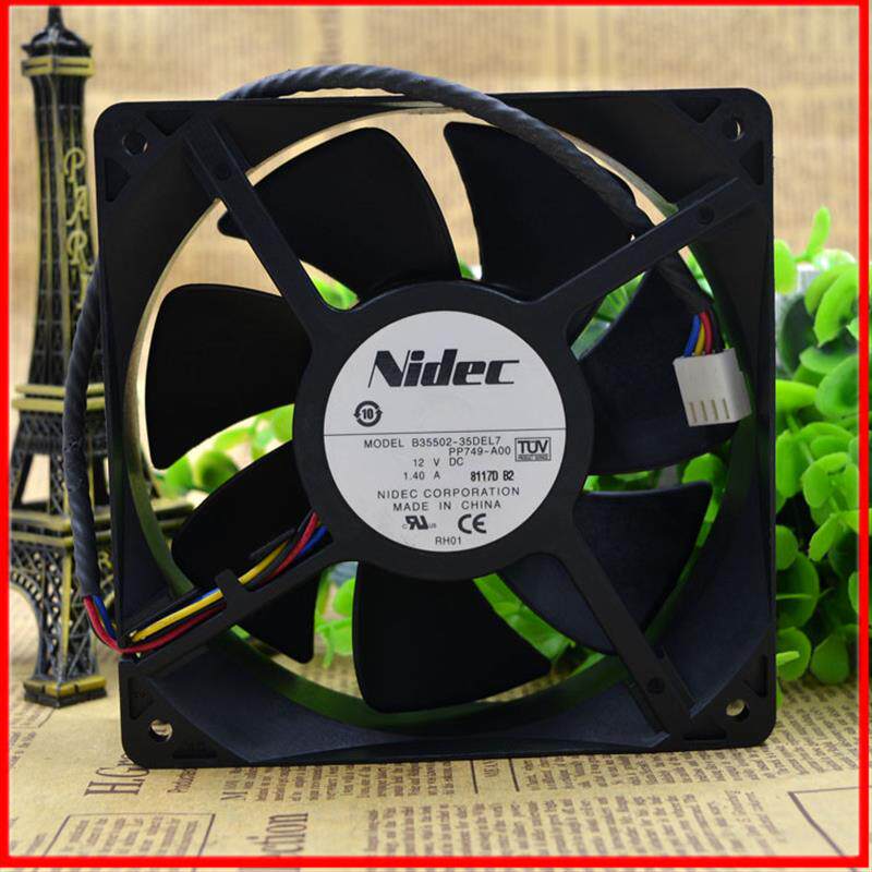 议价NIDEC12CM12V1.40AB35502-35DEL712038主板pwm调速风扇