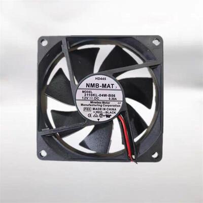 议价全新NMB3110KL-04W-B568cm802512V0.3A服务器四线散热风扇