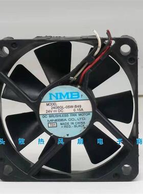 议价NMB60156CM24V0.15A2406GL-05W-B49双滚珠变频器散热风扇