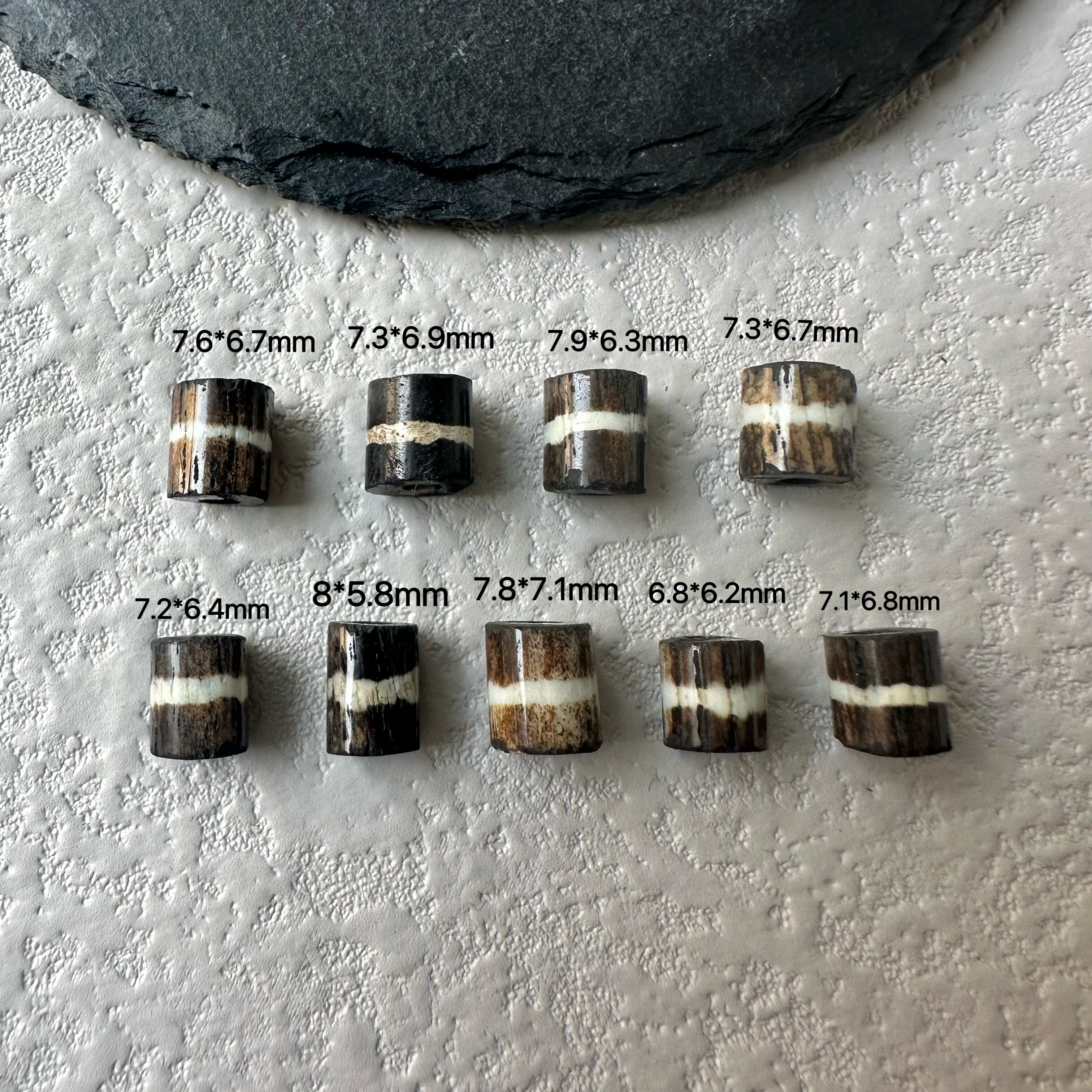 醒走 Pyu珠二代骠系木化石邦迪克一线药师珠古珠文玩弟子珠小桶珠