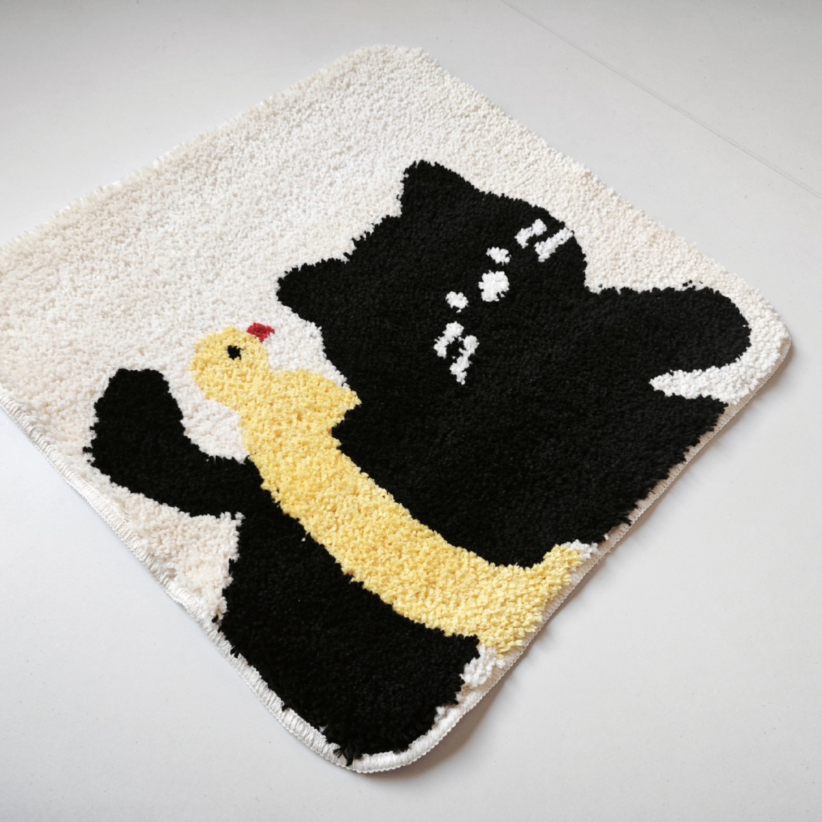 新品包邮苹果植绒浴室地垫强吸水卫生间门口防滑垫地毯速干脚垫