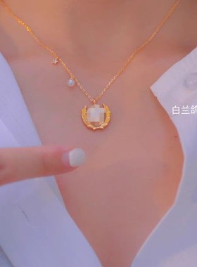 五角星项链军嫂925纯银兵哥哥送女朋友军旅原创异地情侣军恋首饰