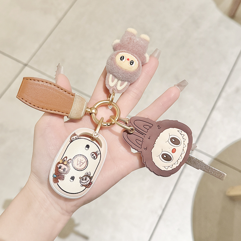 专用爱玛电动车钥匙套露娜爱朵小金豆元宇宙Pro/Q5电瓶车保护壳扣