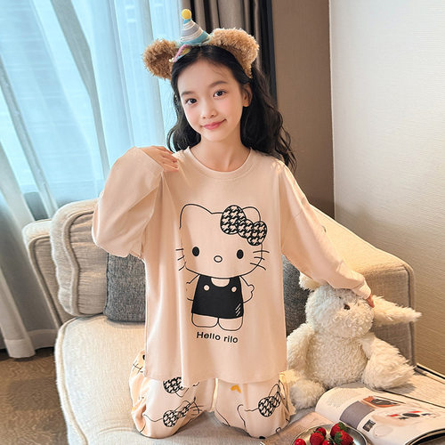 2025年秋季新款女童家居服套装