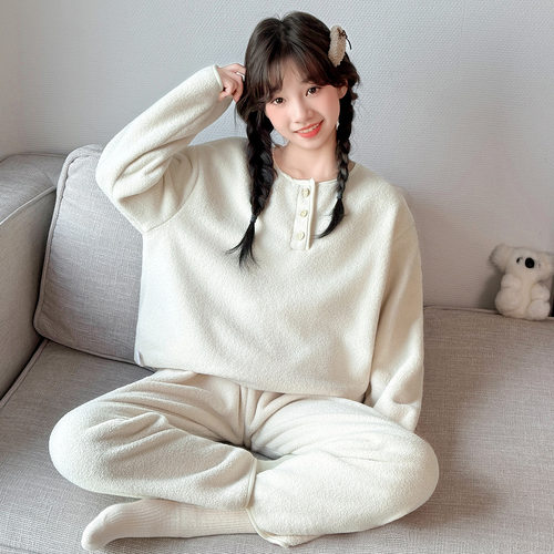 2025年冬季新款韩版家居服套装