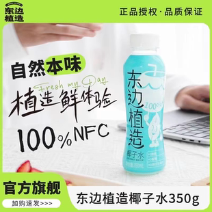 OATLY东边植造100%纯椰子水无添加椰青汁饮料NFC鲜椰水350g*15