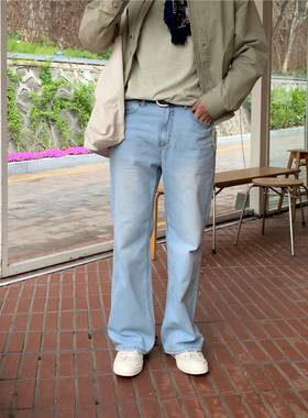 韩国代购男装休闲牛仔裤2件包邮