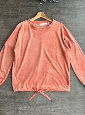 不褪换 出口西班牙women’s secrect秋冬女法兰绒裹身睡衣居家服