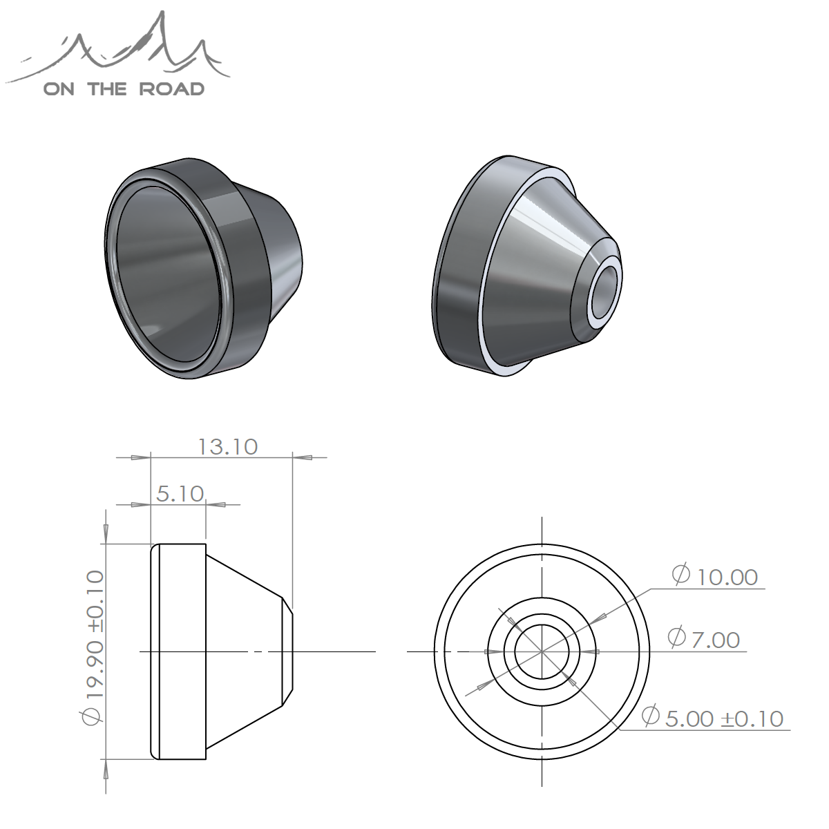 led强光手电筒铝合金橘皮反光杯 可充电手电筒反光碗 t6灯杯光杯