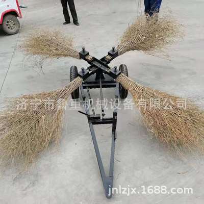 4把扫把扫地车 折叠扫把扫地车 风火轮绑扫把清扫车庭院马路