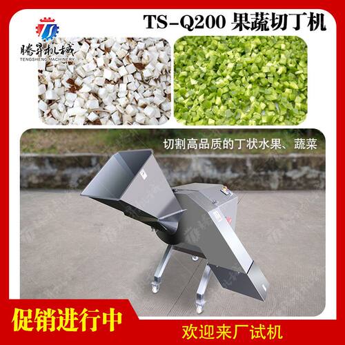台湾高速胡萝卜切丁机 芒果苹果切丁机 切丁速度快 切面光滑