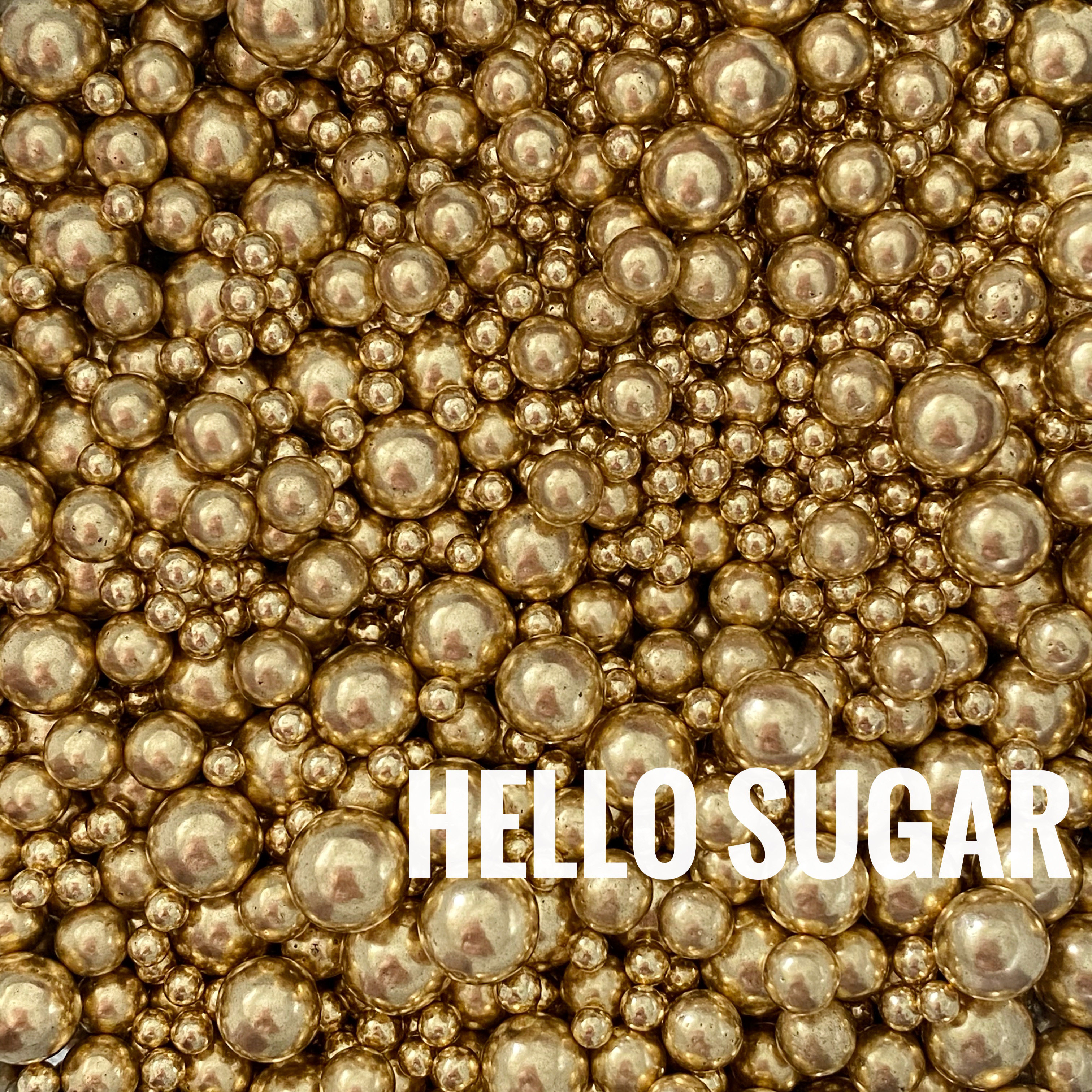 hellosugar金灿灿糖珠纸杯金色