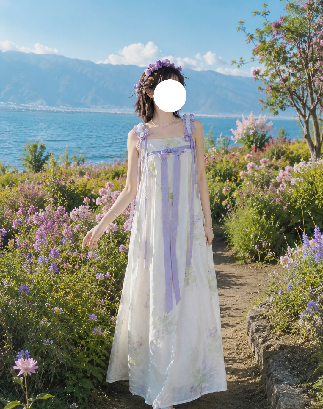 禅山记汉服〖瓜瓞绵绵〗葡萄吊带齐胸破裙