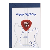 Карта истории электрогитары