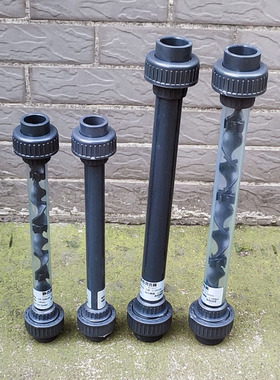 加药管道混合器 DN15/20/25/32/40/50/65UPVC静态混合器  液体水