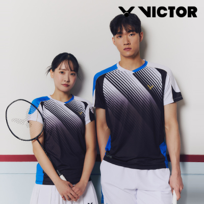 2026春夏新品VICTOR威克多韩国胜利羽毛球服男女吸汗短袖速干T恤
