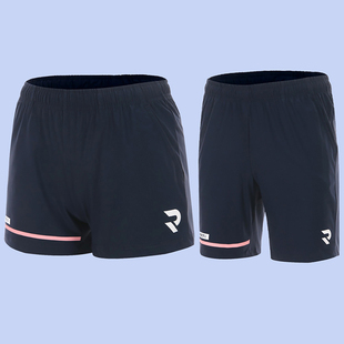 RYDER韩国2023新品运动短裤羽毛球服男款女款速干吸汗裤子深蓝色