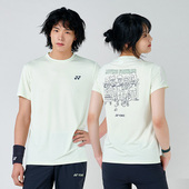 T恤短袖 25春夏新品 韩国YONEX尤尼克斯羽毛球服男女速干吸汗基础款