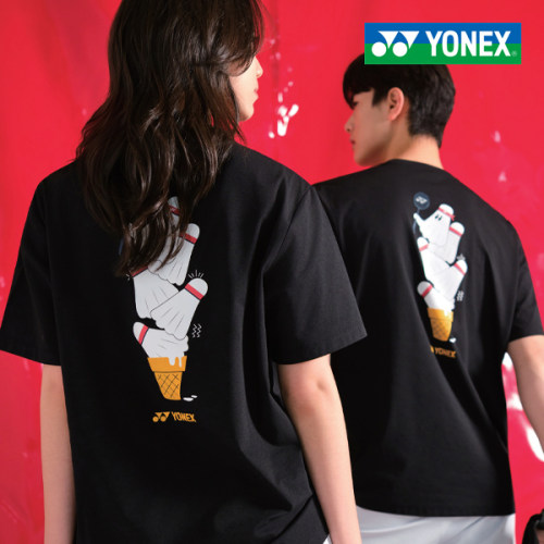2026春夏新品韩国YONEX尤尼克斯羽毛球服男女同款半速干短袖T恤