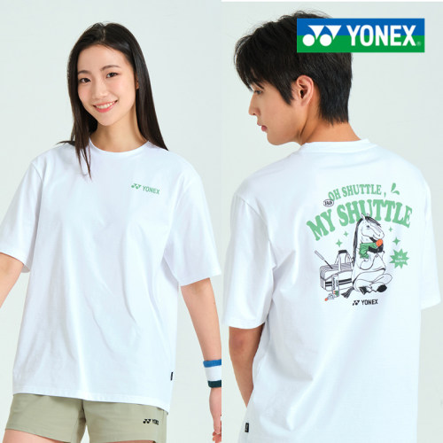 2026春夏新品韩国YONEX尤尼克斯羽毛球服男女同款半速干短袖T恤