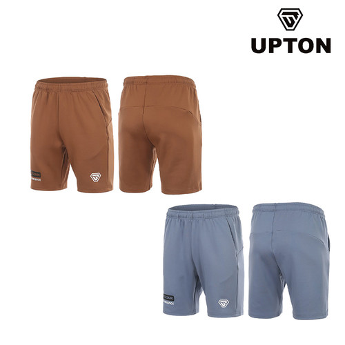 韩国UPTON2024秋冬新品运动短裤羽毛球服男女情侣款速干吸汗裤子1
