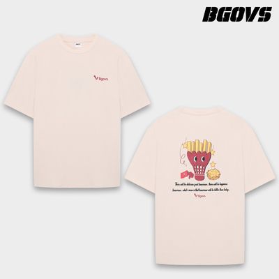 2026韩国春夏新品BGOVS羽毛球服男女同款休闲速干轻薄T恤运动短袖