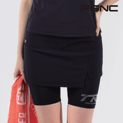 2026春夏新品PGNC韩国佩极酷羽毛球服女士运动短裙打底速干裙裤吸