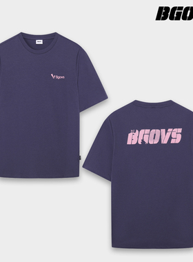 2026韩国春夏新品BGOVS羽毛球服男女同款休闲速干轻薄T恤运动短袖