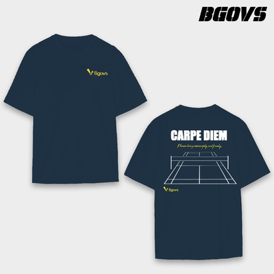 2025韩国春夏新品BGOVS羽毛球服男女同款休闲速干轻薄T恤运动短袖