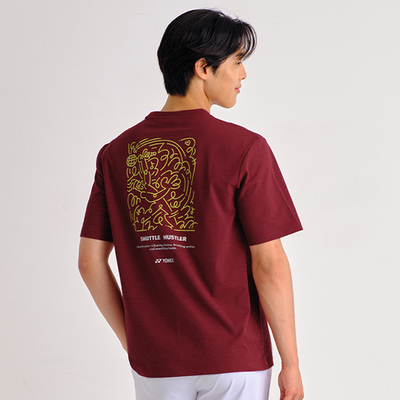 2025秋冬新品韩国YONEX尤尼克斯羽毛球服男女同款半速干短袖T恤