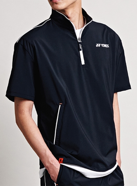 官方特价！YONEX尤尼克斯韩国YY网球服男士运动时尚短袖黑色速干