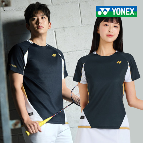 2026春夏新品韩国YONEX尤尼克斯羽毛球服男女款速干吸汗短袖套装