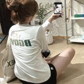 加绒长袖 2024冬季 女款 韩国BGOVS运动服羽毛球男款 T恤速干上衣 新品