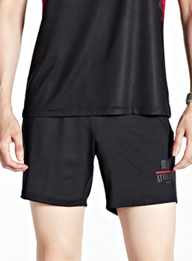 PGNC韩国23秋冬新品羽毛球速干运动短裤男女吸汗透气简约款黑色