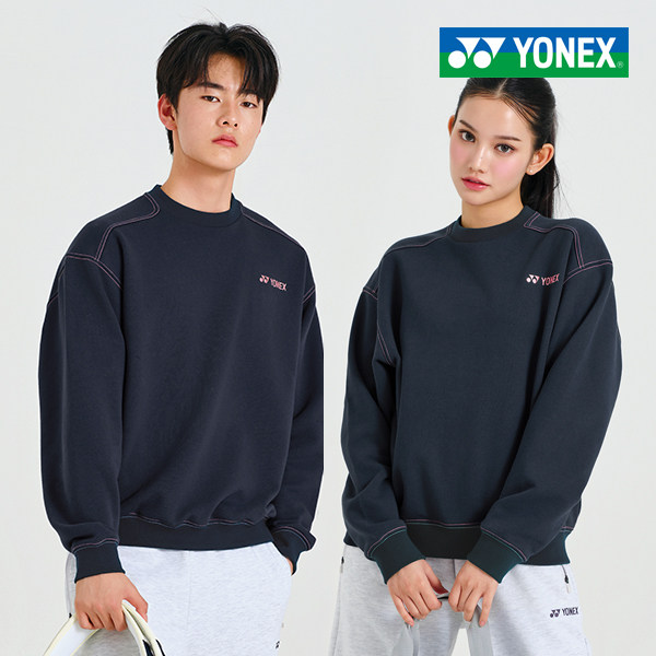 2026春夏新品韩国YONEX尤尼克斯羽毛球服男女同款简约运动上衣长