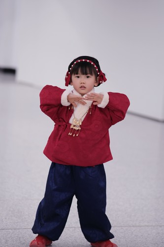玺儿制作汉服 童装 交领上衣 夹棉
