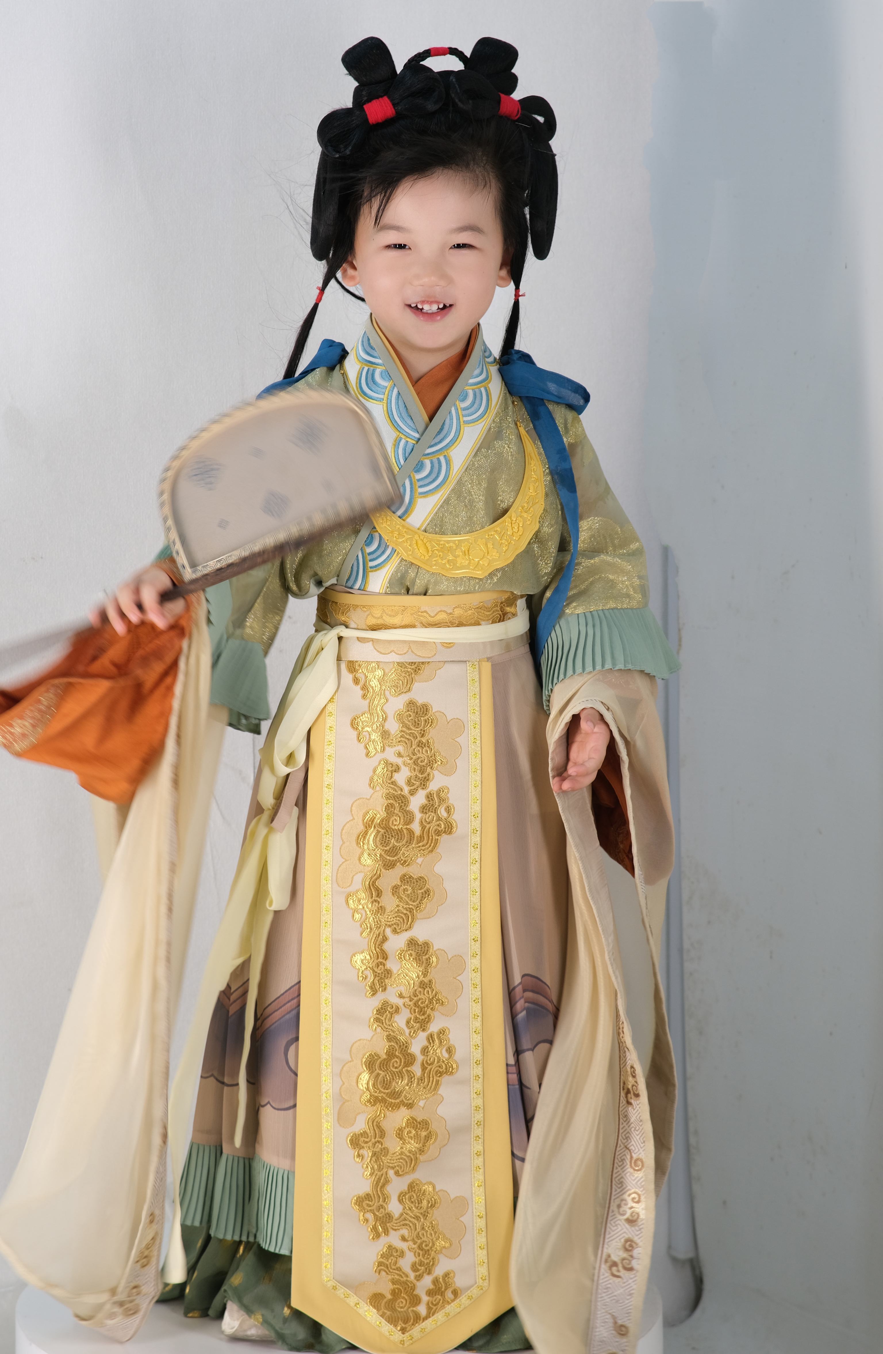 玺儿制作汉服 童装 魏晋 神仙