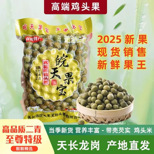 2025天长龙岗特产新鲜至尊二青鸡头果芡实鸡头米500g
