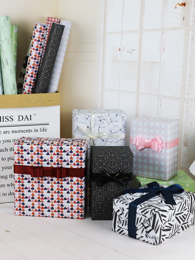 두꺼운 두꺼운 스승의날 포장지 생일 발렌타인데이 남녀공용선물지 선물상자 색종이봉지 책표지