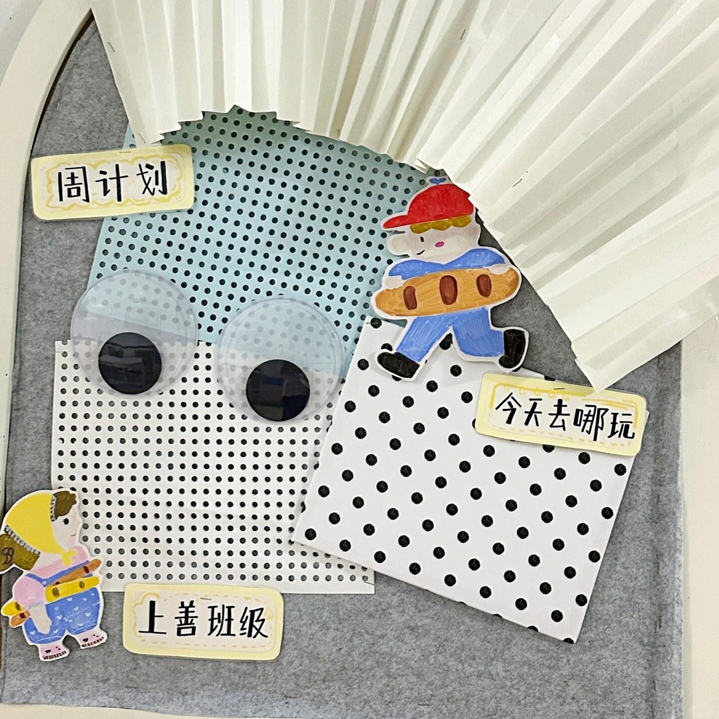 幼儿园家园联系栏主题墙装饰材料
