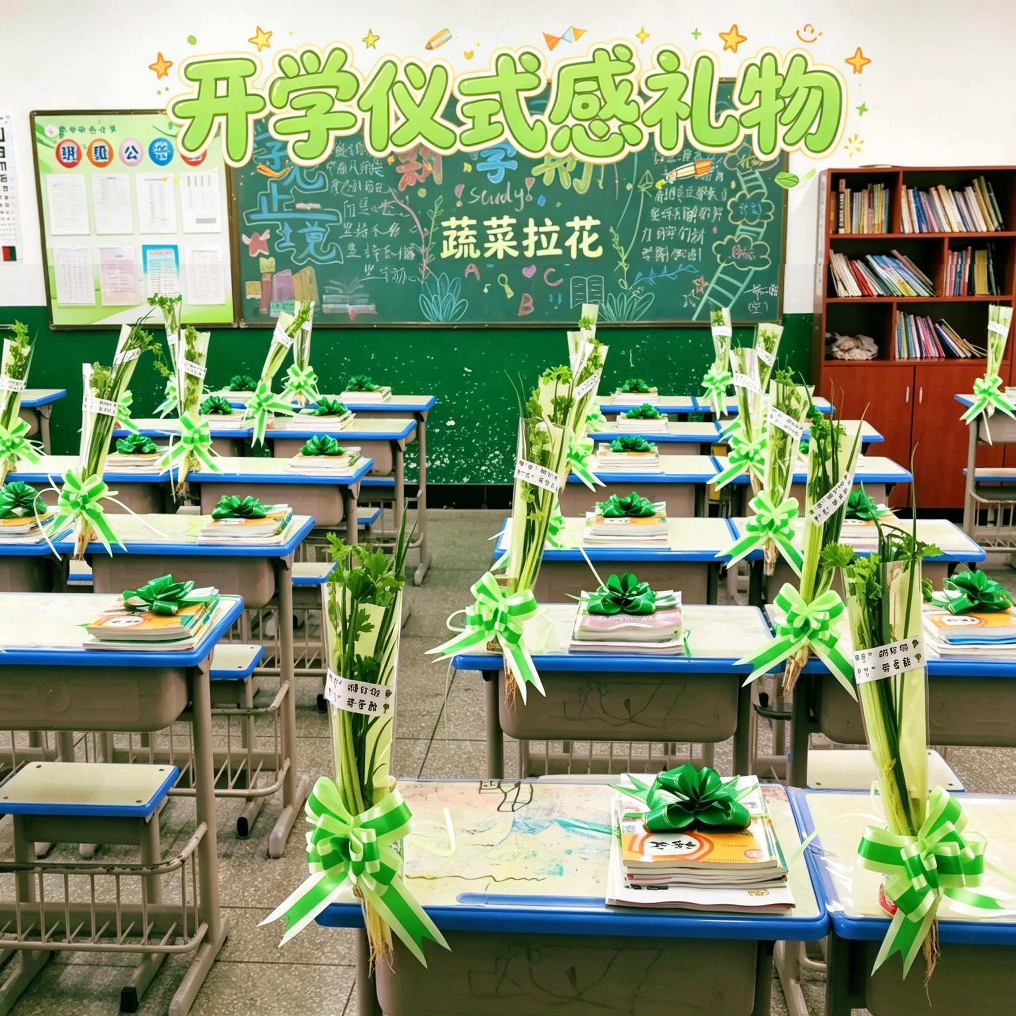 小学一年级小礼品蝴蝶结拉花