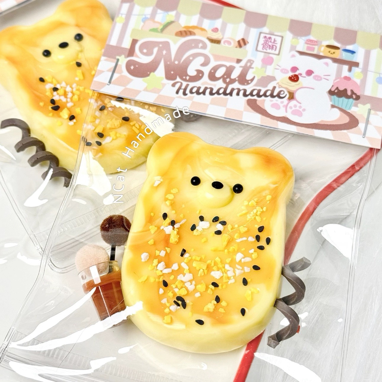 QUEENT捏捏模具小熊仙贝