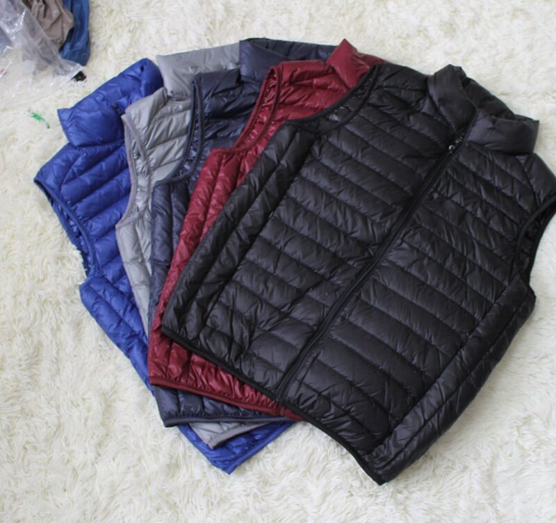 2025年新款冬季羽绒马甲男秋冬轻薄羽绒服薄款外套大码内外穿背心