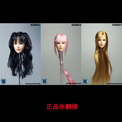 SUPERDUCK1/6女兵人头雕